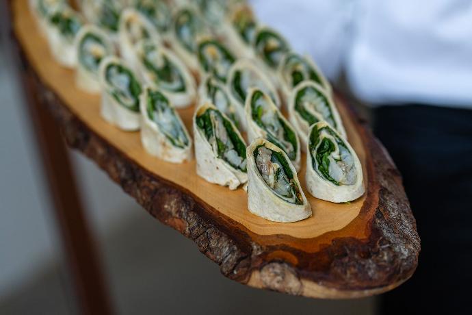Servicio de copa de cava en un evento de empresa de Catering Noray (1)