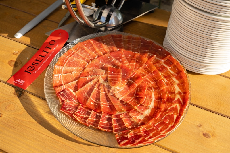 Plato elaborado por la cocina de Catering Noray