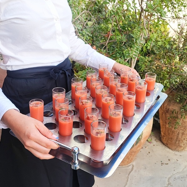 Plato de la carta de Catering Noray