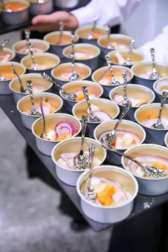 [APF029] Ceviche en conserva de langostino maiz choclo y coriandro (r) XS