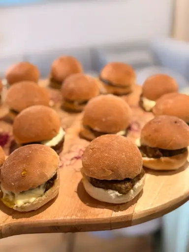 [ACP011] Hamburguesa de cordero lechal y mahonesa al curry (r) XS