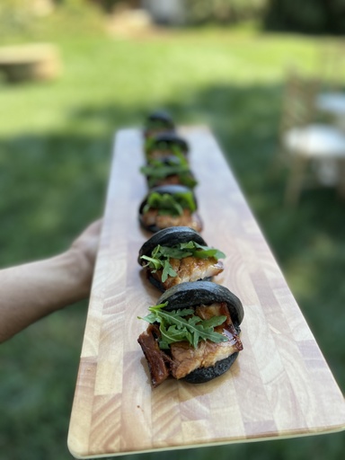 [APC014] Bao de panceta braseada, rucula y salsa chashu (r) XS