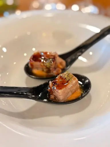[APC076] Manitas de cerdo en crema de boniato asado y reduccion de Px New XS