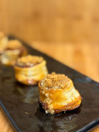 [APC086] Roll de setas confitadas con parmesano y trufa New